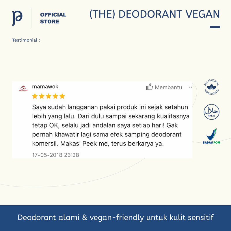 (The) Deodorant Vegan (Bye Bye Odor Vegan)