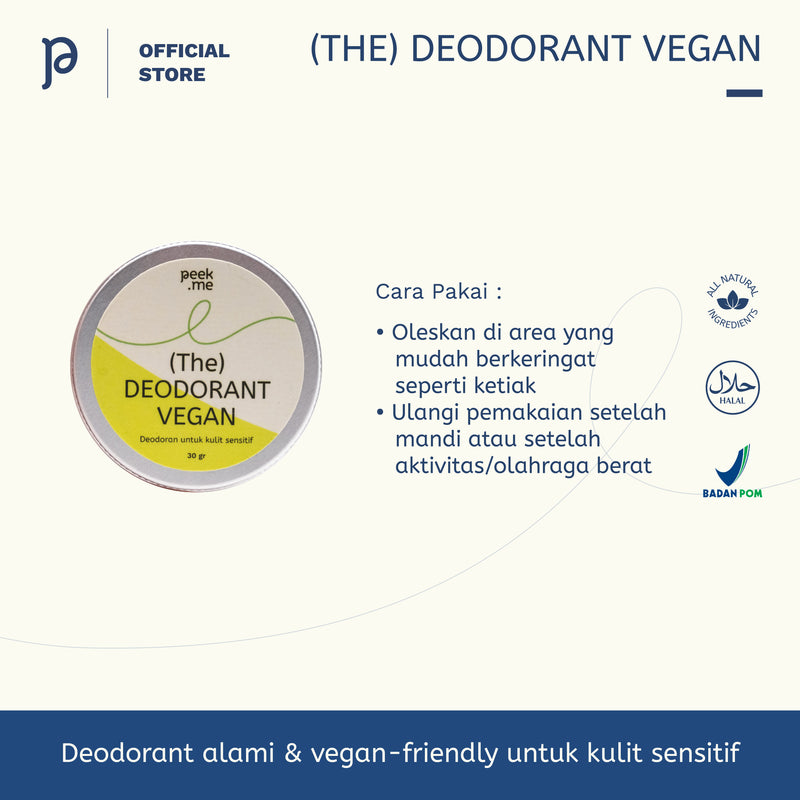 (The) Deodorant Vegan (Bye Bye Odor Vegan)