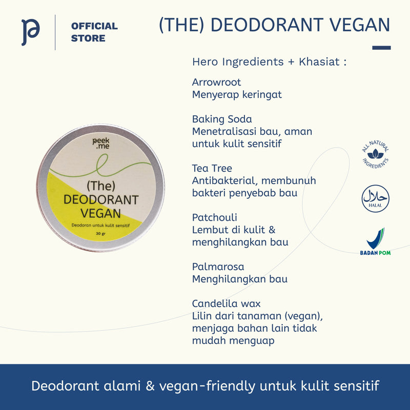 (The) Deodorant Vegan (Bye Bye Odor Vegan)