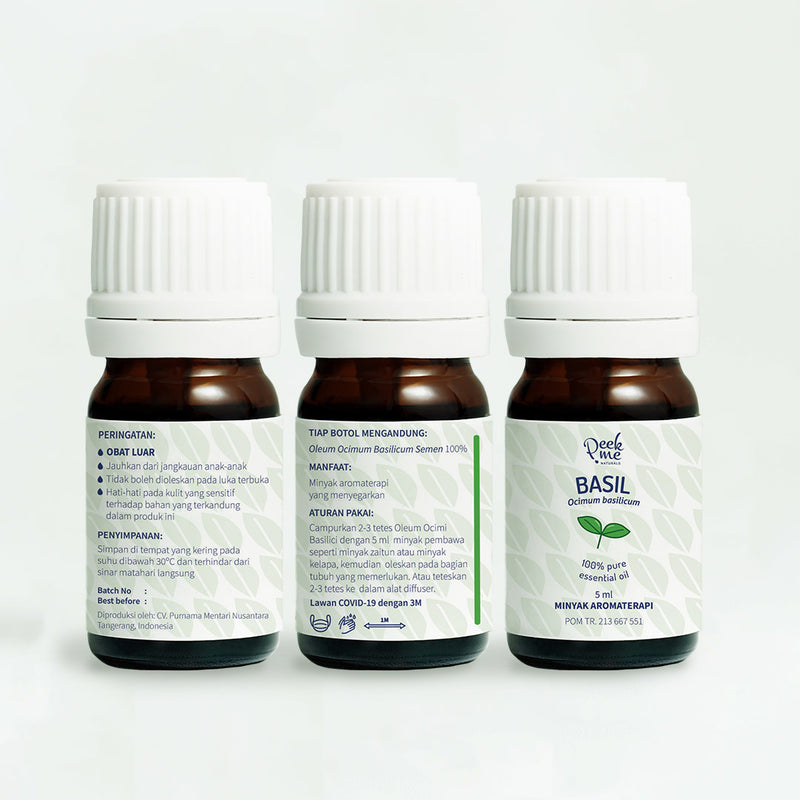 peek me naturals, essential oil, essential oil lokal, reseller young living, young living basil, basil eo