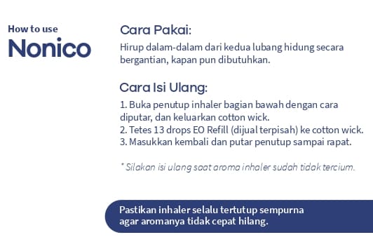 Nonico Refill Inhaler